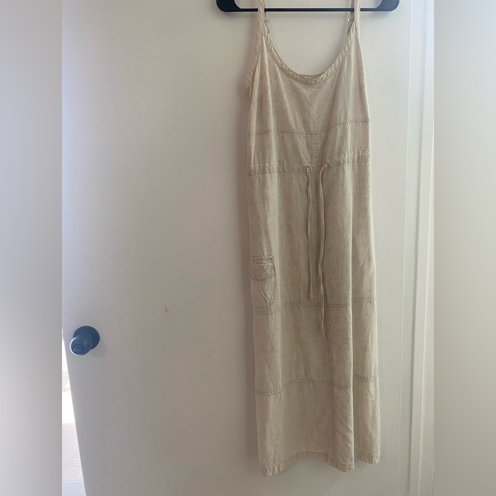 The Territory Ahead Cream Midi Dress